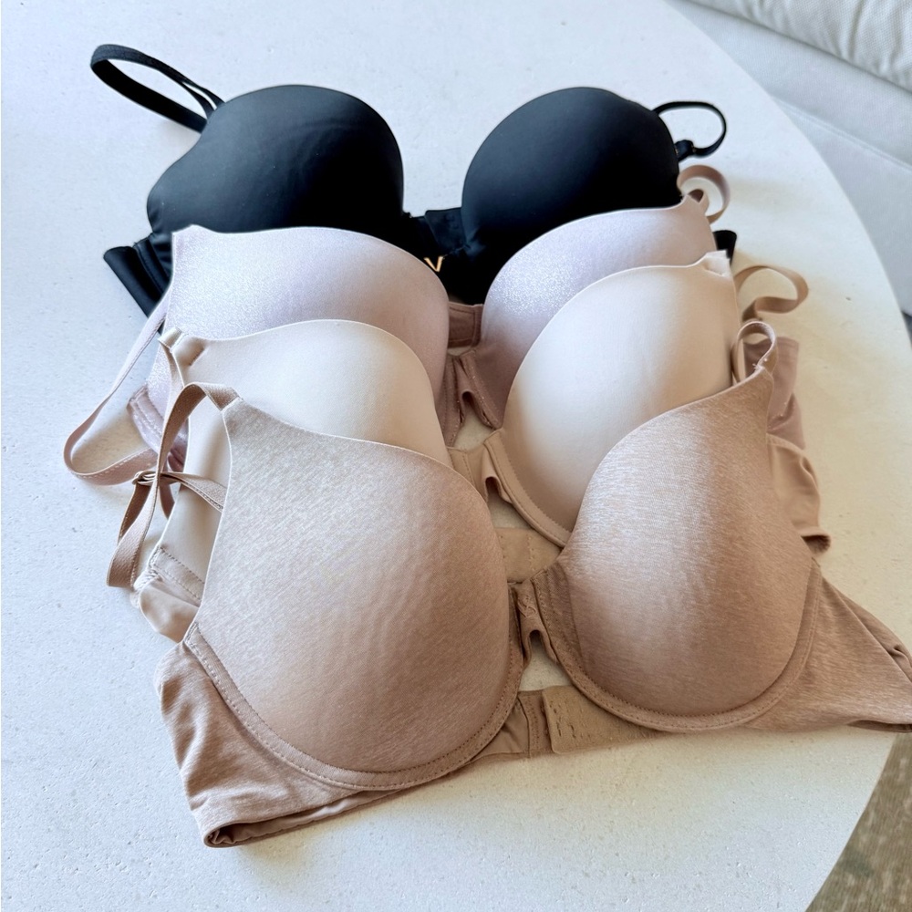 VICTORIA’S SECRET Collection - Black, SHIMMERING  Rose Pink, Cream, Tan